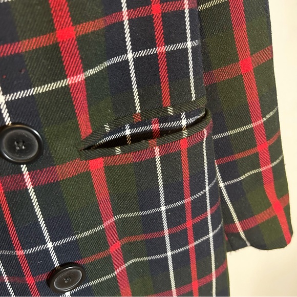 ONLY ONLYQUINN NEXT CHECK PLAID HEAVYWEIGHT BLAZER SIZE 38 (US 6) - Picture 3 of 15